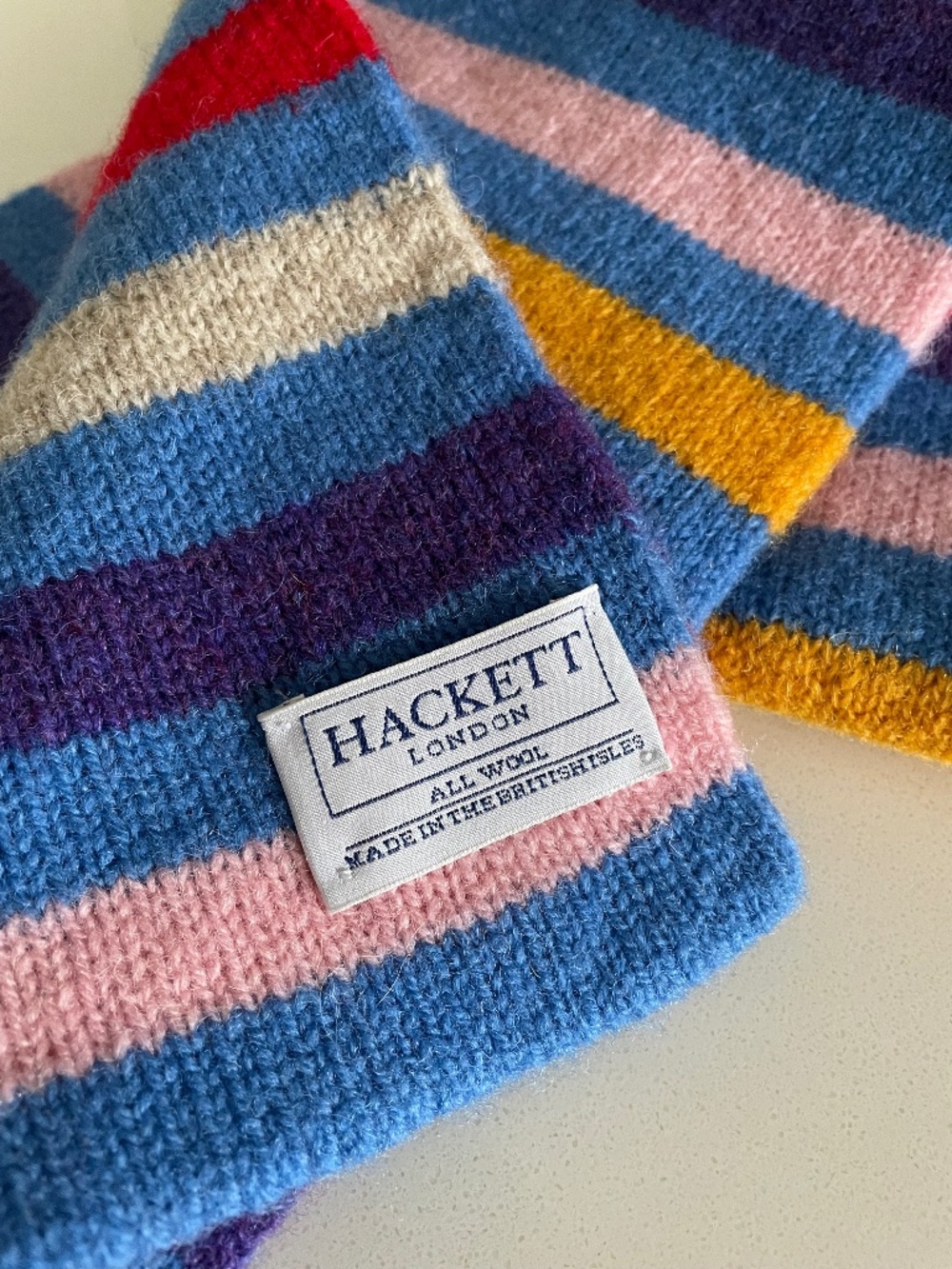 Colourful, All Wool, Hackett Scarf